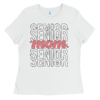 White mom senior Ladies Tee - MaliasSmallBusiness