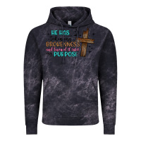 Cloud Black he has taken my brokenness and turned it into my p Vintage Hoodie - Artiststas