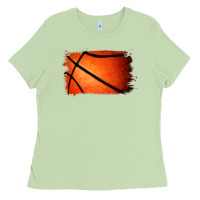 Matcha basketball brushstroke Ladies Tee - Jasminsmagicworld
