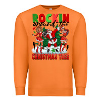 Carrot Rockin Around The Christmas Tree Premium Sweatshirt - FaDigitalArtStudio