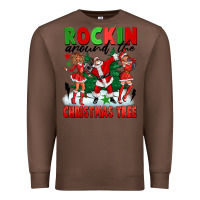 Chestnut Rockin Around The Christmas Tree Premium Sweatshirt - FaDigitalArtStudio