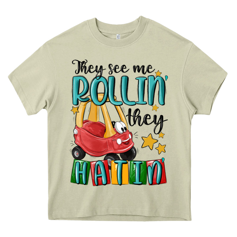 They See Me Rollin' They Hatin' Heavy Core Tee by MaliasSmallBusiness | Teevron