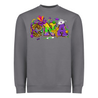 Storm Mardi Gras CNA Nurse Heavyweight Sweatshirt - HowdyJamesFarm
