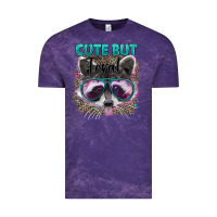 Cloud Purple cute but feral Vintage Tee - Artiststas