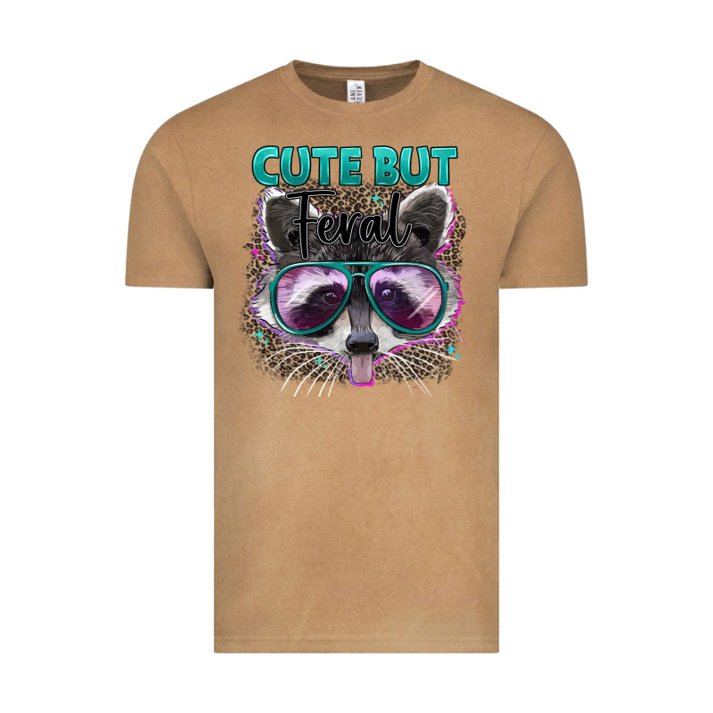 Cute But Feral Vintage Tee by Artiststas | Teevron