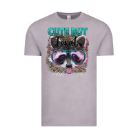 Vintage Zinc cute but feral Vintage Tee - Artiststas