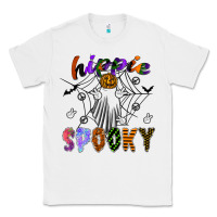 White hippie spooky Classic Tee - SublimationCraftShop