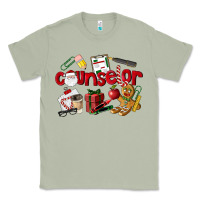 Matcha Counselor Christmas Classic Tee - LillyAllenDesigns