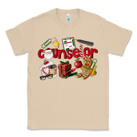 Mushroom Counselor Christmas Classic Tee - LillyAllenDesigns