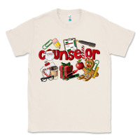 Natural Counselor Christmas Classic Tee - LillyAllenDesigns