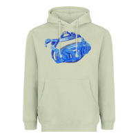 Matcha Chin Guard Fa Element 1 Heavyweight Hoodie - FaDigitalArtStudio