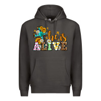 Smoke Easter Day He is alive with cross Premium Hoodie - OliviaCreatesArt