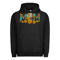 Pigment Black charolais cow mom Urban Hoodie - LillyAllenDesigns