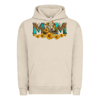 Pigment French Oak charolais cow mom Urban Hoodie - LillyAllenDesigns