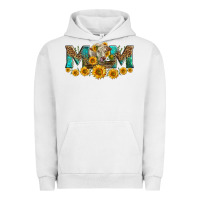 Pigment Lunar Rock charolais cow mom Urban Hoodie - LillyAllenDesigns