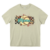 Mossy softball mama Heavy Core Tee - MaliasSmallBusiness