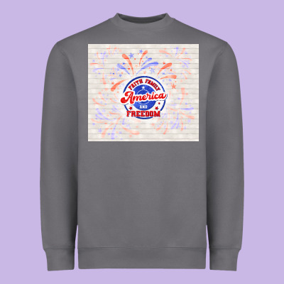 America And Freedom Heavyweight Sweatshirt Designed By Tumblerdesignbyshophia