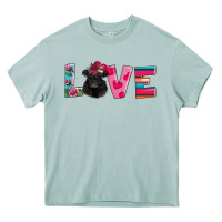 Arona belted galloway Heavy Core Tee - AdoDesignShop