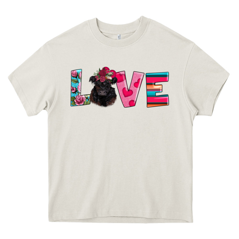 Belted Galloway Heavy Core Tee by AdoDesignShop | Teevron