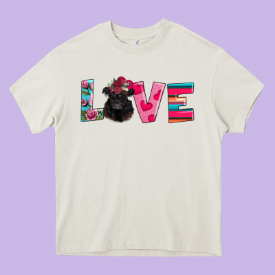 Belted Galloway Heavy Core Tee Designed By Adodesignshop