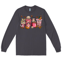 Smoke cafecito y chisme coffee cups Long Sleeve Tee - texasbilliewilder