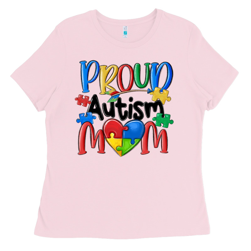 Proud Autism Mom Ladies Tee by MaliasSmallBusiness | Teevron