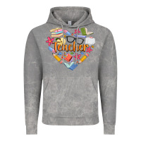 Cloud Rock teacher heart Vintage Hoodie - Artiststas