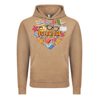 Vintage Coffee teacher heart Vintage Hoodie - Artiststas