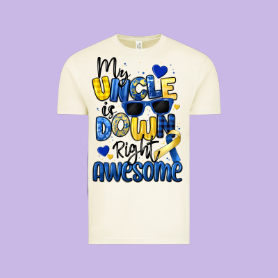 My Uncle Is Down Right Awesome Vintage Tee Designed By Artiststas