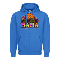 True Royal basketball mama Zipper Hoodie - OliviaCreatesArt
