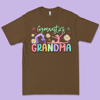 Gymnastics Grandma Premium Tee Designed By Maliassmallbusiness