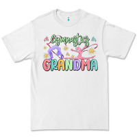 White gymnastics grandma Premium Tee - MaliasSmallBusiness