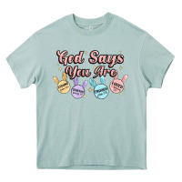 Arona god says you are easter Heavy Core Tee - MaliasSmallBusiness