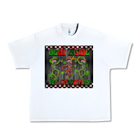 White dead inside but it's Christmas dancing skeletons Urban Heavy Tee - BarkalooDesign