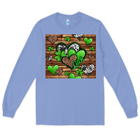 Colony Blue st patricks day hearts Long Sleeve Tee - Jasminsmagicworld