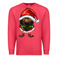 Cardinal afro santa gnomes Premium Sweatshirt - FaDigitalArtStudio