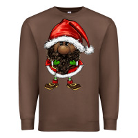 Chestnut afro santa gnomes Premium Sweatshirt - FaDigitalArtStudio