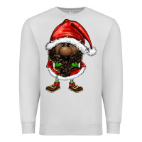 Dove Grey afro santa gnomes Premium Sweatshirt - FaDigitalArtStudio