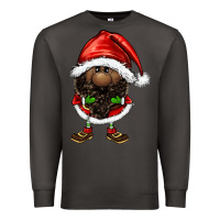 Smoke afro santa gnomes Premium Sweatshirt - FaDigitalArtStudio