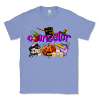 Colony Blue Counselor Halloween Classic Tee - LillyAllenDesigns