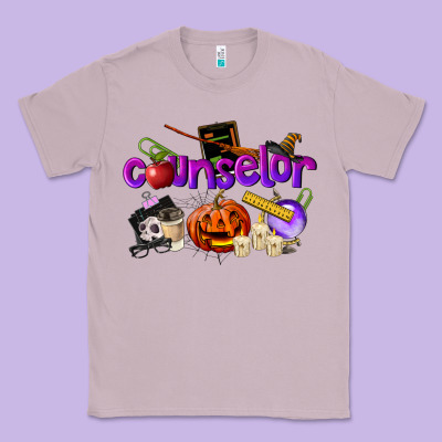 Counselor Halloween Classic Tee Designed By Lillyallendesigns