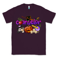 Plum Counselor Halloween Classic Tee - LillyAllenDesigns