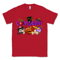 Red Counselor Halloween Classic Tee - LillyAllenDesigns
