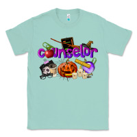 Seafoam Counselor Halloween Classic Tee - LillyAllenDesigns