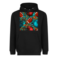 Black american football helmet with leopard and gemstone Heavyweight Hoodie - BundleAndBundleShop