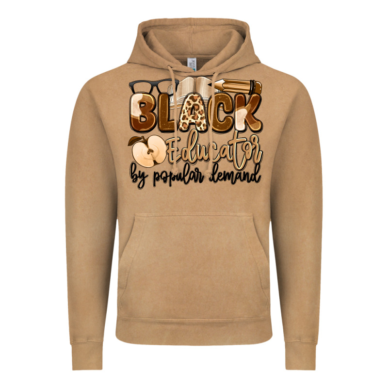 Black Educator By Popular Demand Vintage Hoodie by Artiststas | Teevron