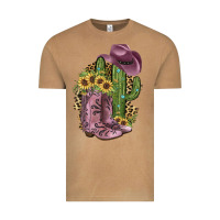 Vintage Camel Pink Cowboy Boots Vintage Tee - JahusDesignShop
