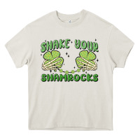 Cream shake your shamrocks Heavy Core Tee - MaliasSmallBusiness