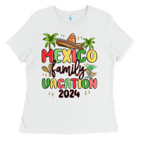 White mexico family vacation 2024 Ladies Tee - MaliasSmallBusiness