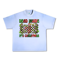 Grape Ice dead inside but it's christmas dancing skeletons Urban Heavy Tee - BarkalooDesign